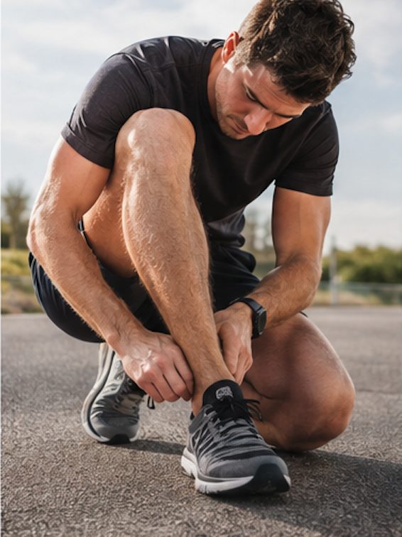 Sportif après une course à pied, prise en charge chiropraxie Toulouse
